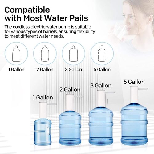 water bottle pump