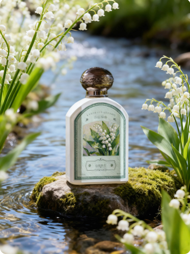 不念春風「山谷鈴蘭」米蘭山茶花清甜花香女士學生持久自然淡香水