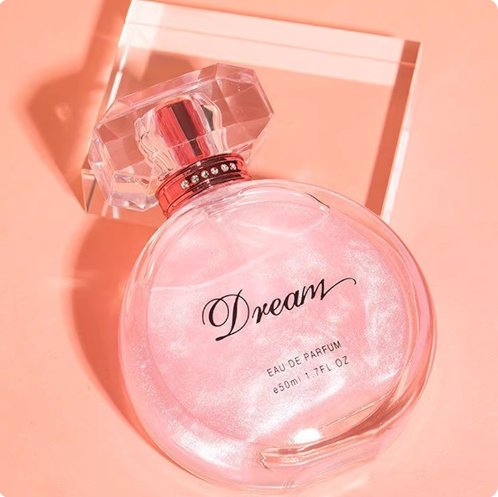 水晶夢幻流沙香水持久留香清新自然淡香水玫瑰橙花茉莉檀木龍涎香