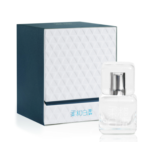 恰聞「柔和白麝」香水木質花香調高級淡香偽體香禮盒送女友淡香