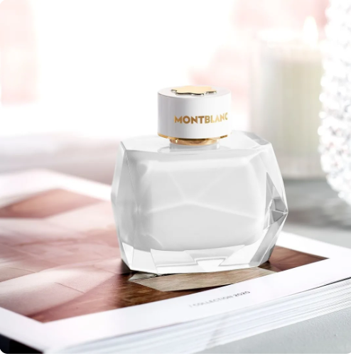 Montblanc萬寶龍 純白印記女士香水 簽名墨水瓶 奶香濃香花香