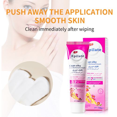 Hair removal cream is gentle and painless and can be used all over the body, including private parts, underarms and legs.