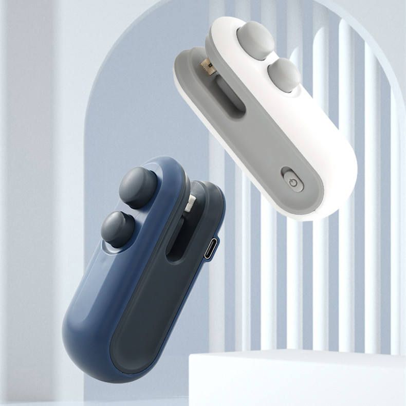 USB Rechargeable Portable Food Plastic Bag Sealer Vacuum Mini Sealing Machines（a set of three）