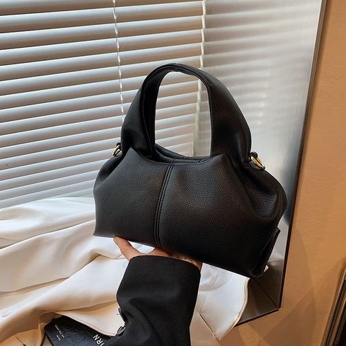 Fashionable high quality solid color shoulder bag large capacity women's messenger bag