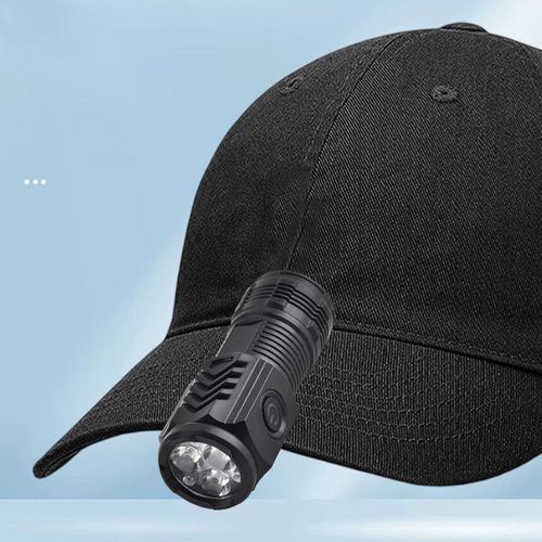 Hot USB Rechargeable Plastic Portable Small Flashlight Outdoor Multi-Function Camping Mini LED Flashlight Tactical Flashlight