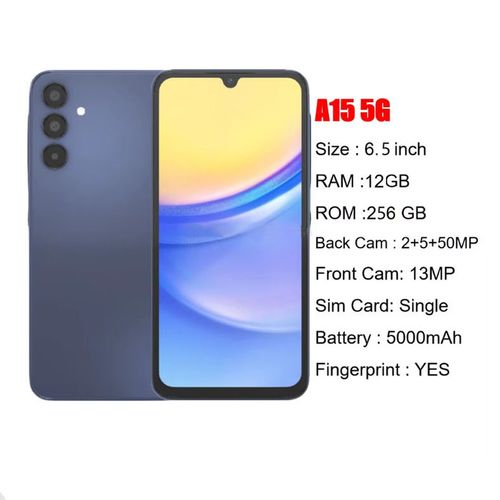 Galaxy A15 12GB+256GB 5G sealed New Phone Smartphone Brand New Smartphone