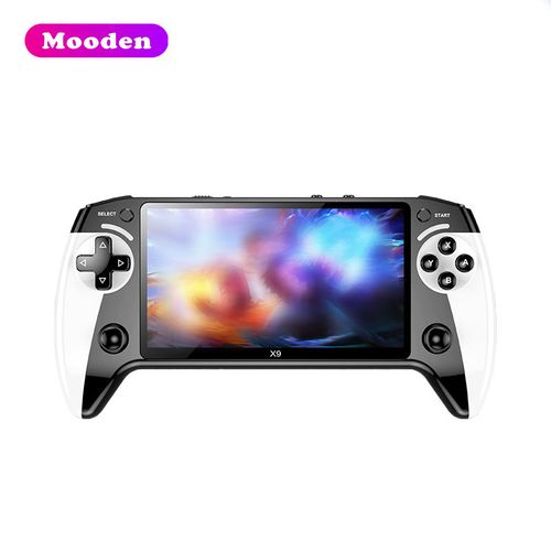 Retro nostalgic handheld dual joystick PSP game console x9 5.1-inch HD screen handheld game console