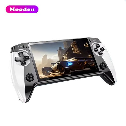 Retro nostalgic handheld dual joystick PSP game console x9 5.1-inch HD screen handheld game console