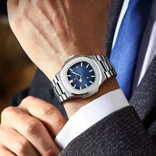 Swiss brand ultra-thin men's watch new fashion waterproof quartz watch hot sale
