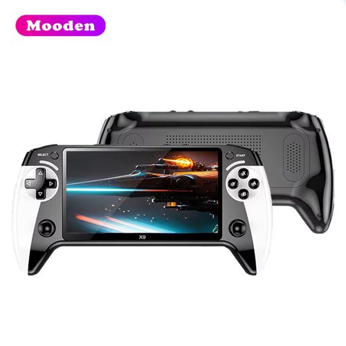 Retro nostalgic handheld dual joystick PSP game console x9 5.1-inch HD screen handheld game console