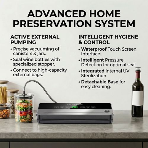 Special Promo! Automatic Vacuum Sealer | Dry & Moist Food Modes
