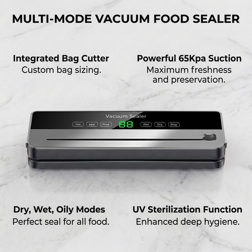Special Promo! Automatic Vacuum Sealer | Dry & Moist Food Modes