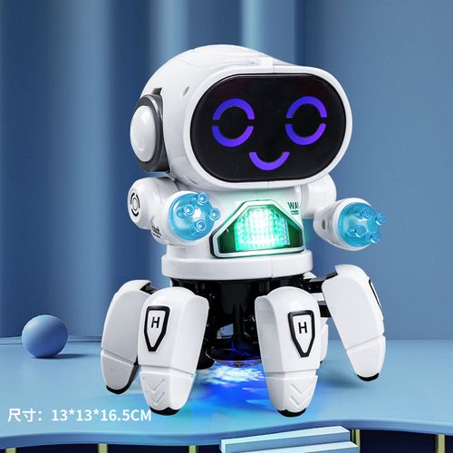 Singing and dancing Tiktok influencer electric six-claw smart robot