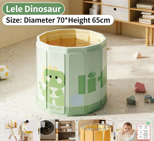 Baby Bath Tub, Foldable Bathtub for Home Use, Baby Swimming Tub, Thermostatic Bath Tub