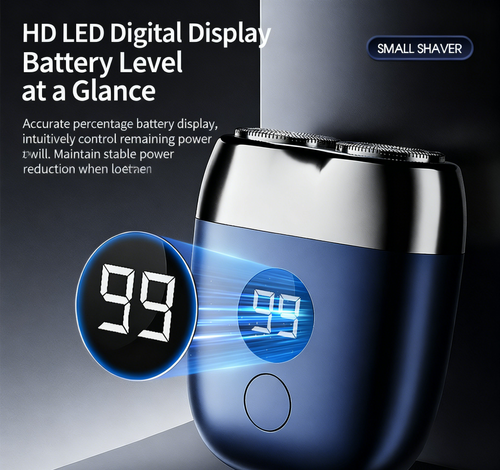 Mini Electric USB Rechargeable Car Portable Men's Shaver