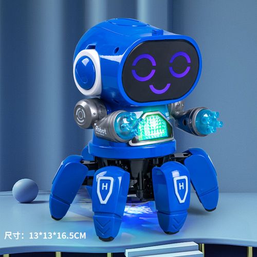 Singing and dancing Tiktok influencer electric six-claw smart robot