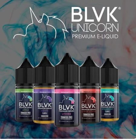 BLVK獨角獸系列美國原裝進口小菸油30ml 3%買五送一ILIA糖果雲煙館