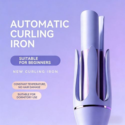 Temperature-Controlled Straightener & Curling Iron Gentle on Hair 32mm Large Waves