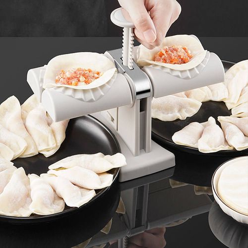 Home-use automatic double-head dumpling mould – a simple and convenient dumpling-making essential