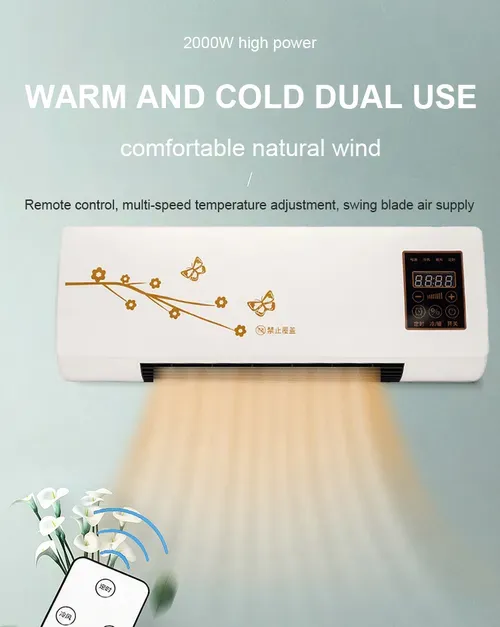 Mini Conditioner  Warm in the winter, cool in the summer.