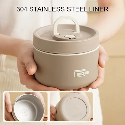 Portable Insulated Lunch Container     A set of four