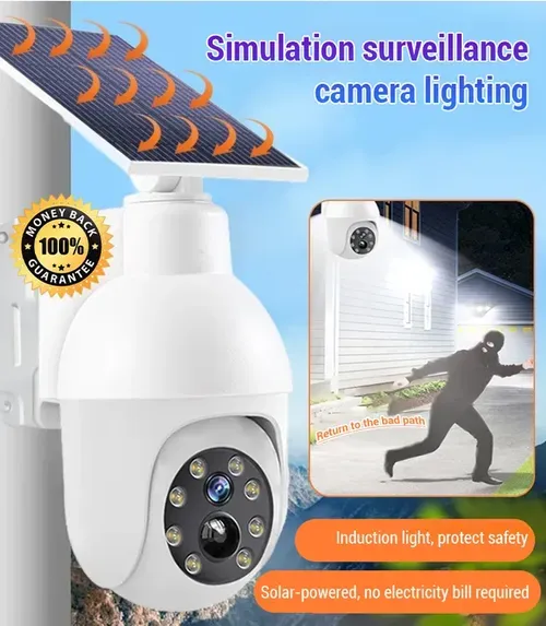 Simulated surveillance camera street light Lowest price of the year, while stocks last.