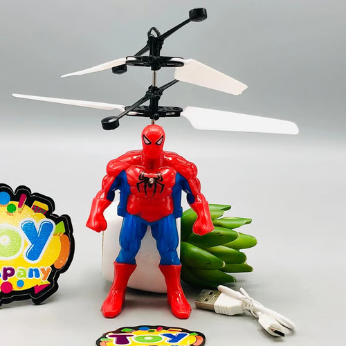 ✨ Aeronave voadora com sensor de mão com tema de herói
