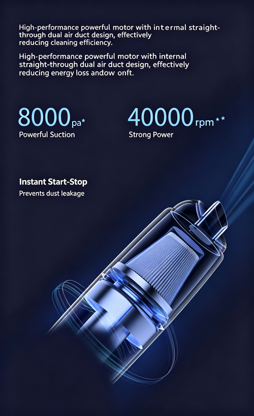 ⚡ Mini Car Vacuum Cleaner | Clean Dust & Crumbs Easily For Your Vehicle Interior