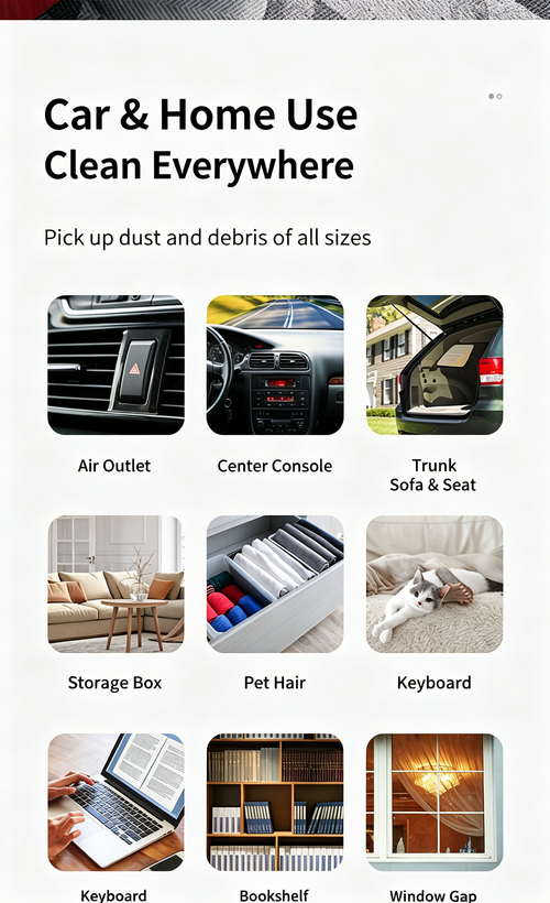 ⚡ Mini Car Vacuum Cleaner | Clean Dust & Crumbs Easily For Your Vehicle Interior