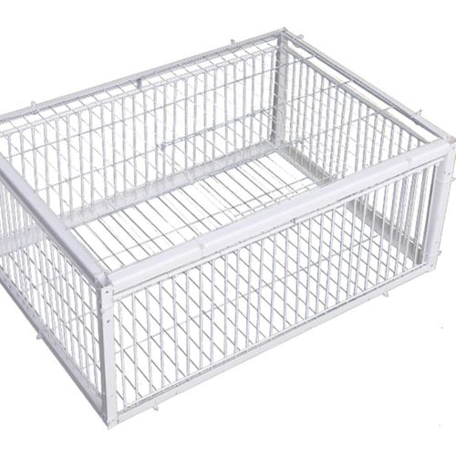 40*30*26cm Foldable Galvanised Bird Trap Cage Feral Pigeon Humane Way With the One-way Entrance Trapping Pigeons Doves in Cages