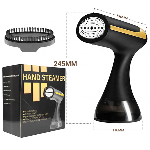 High Quality Electric 300ml Mini Garment Steamer Iron 1500W Steamer Clothing Ironing Machine Hand Steamer With Hairbrush