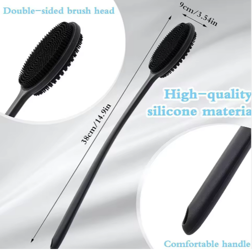 Silicone back shower🚿Massage brush
