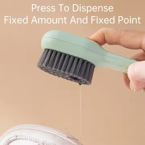 Make shoes look brand new! This multi-functional shoe brush is super easy to use