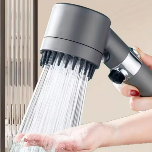 New pressurized shower head filter home bathroom shower head set