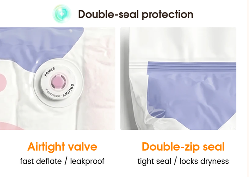 🧳 Large Capacity Vacuum Storage Bag