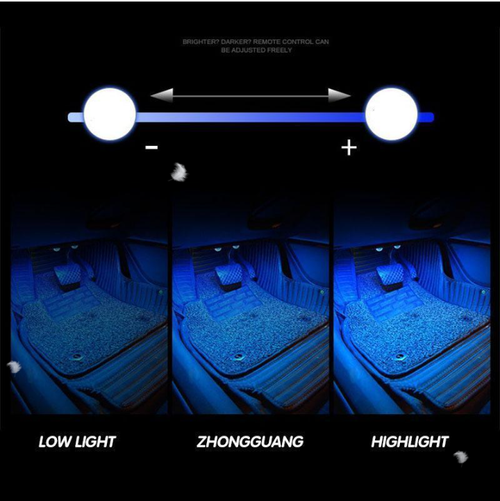 LED car footwell light