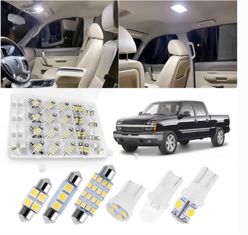 42-Piece LED Car Interior Light Kit