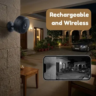 Rechargeable CCTV Camera With SD Recording (CCTV46)