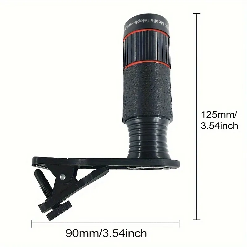 The 36x telephoto lens is a mobile phone lens that can be hung on a mobile phone. It is very suitable for bird watching, traveling, fishing, concerts and outdoor activities, and is also very suitable for giving as a gift during festivals such as Christmas and New Year