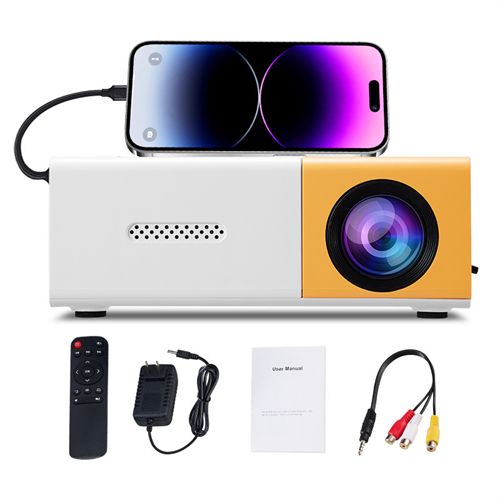 LED mobile phone Home Office YG300 projector HD 1080P mini mini 3D projector