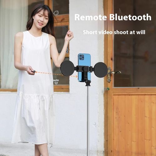 Aluminum alloy R17D selfie stick, 1.7-meter beauty light, multi-functional Bluetooth selfie stick, outdoor live streaming handheld Z6D