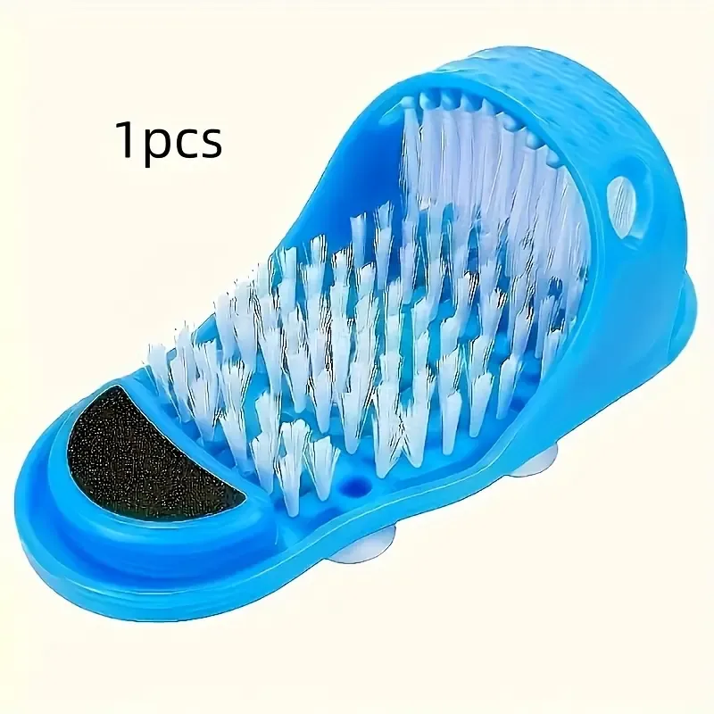 pc, foot scrub, foot scrub massagers cleaner, shower floor dead skin remover with suction cups