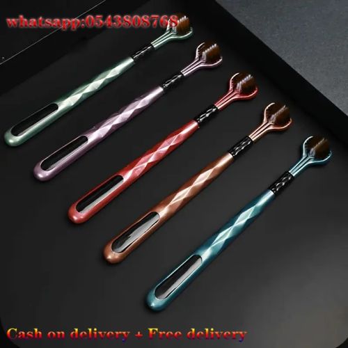 20-piece ultra-soft three-sided toothbrush for deep cleansing - gently pamper your gums, remove plaque and freshen your breath