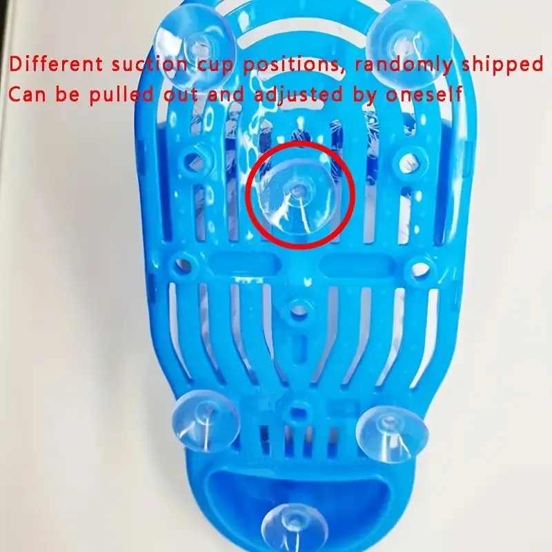 pc, foot scrub, foot scrub massagers cleaner, shower floor dead skin remover with suction cups