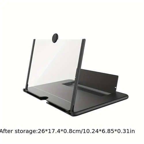 Mobile phone amplifier desktop large screen, ultra-clear object projection, eye-protecting mirror screen, pull-up lazy station, HOT blue desktop display