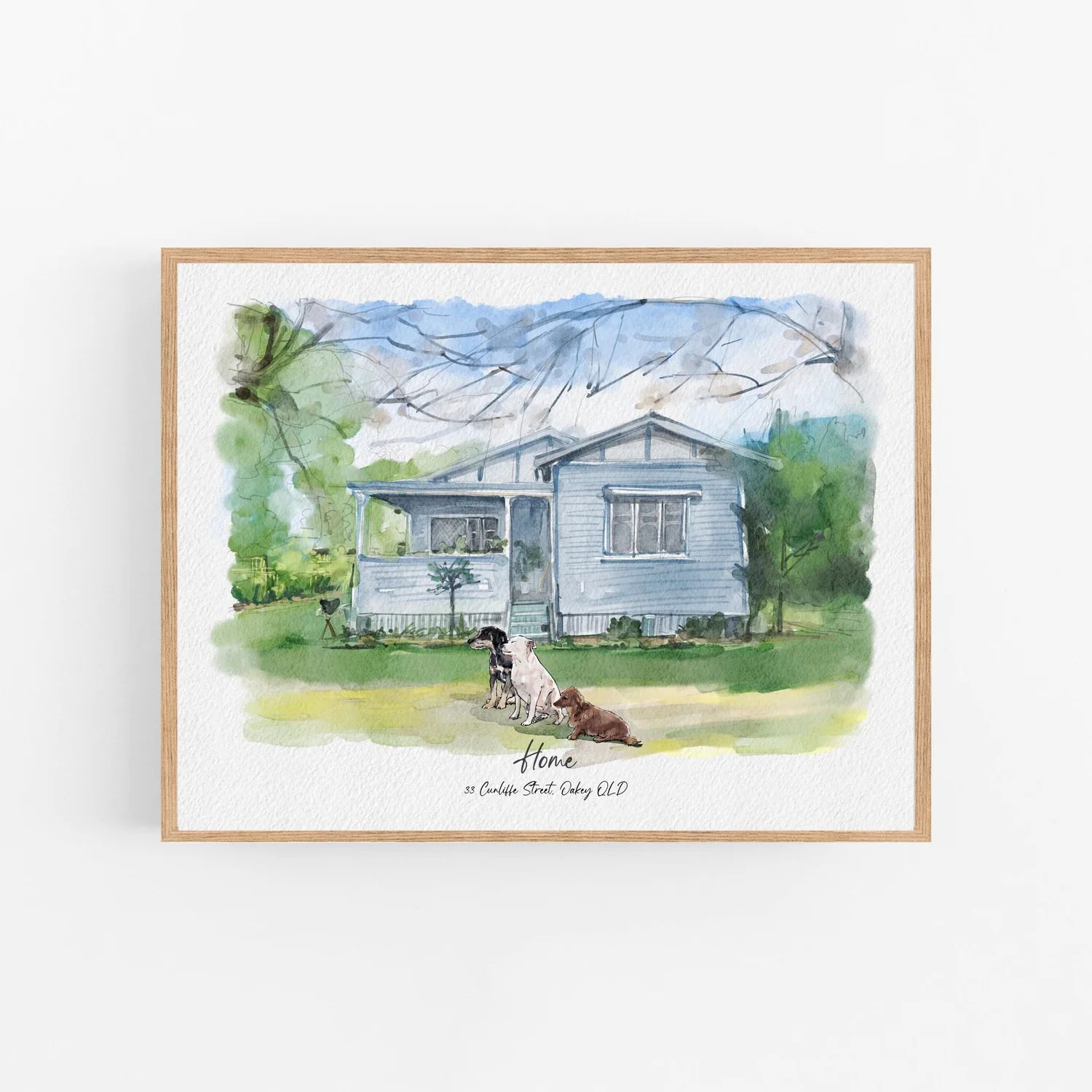 Custom House Portrait
