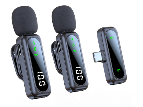 charging, wireless lavalier microphone