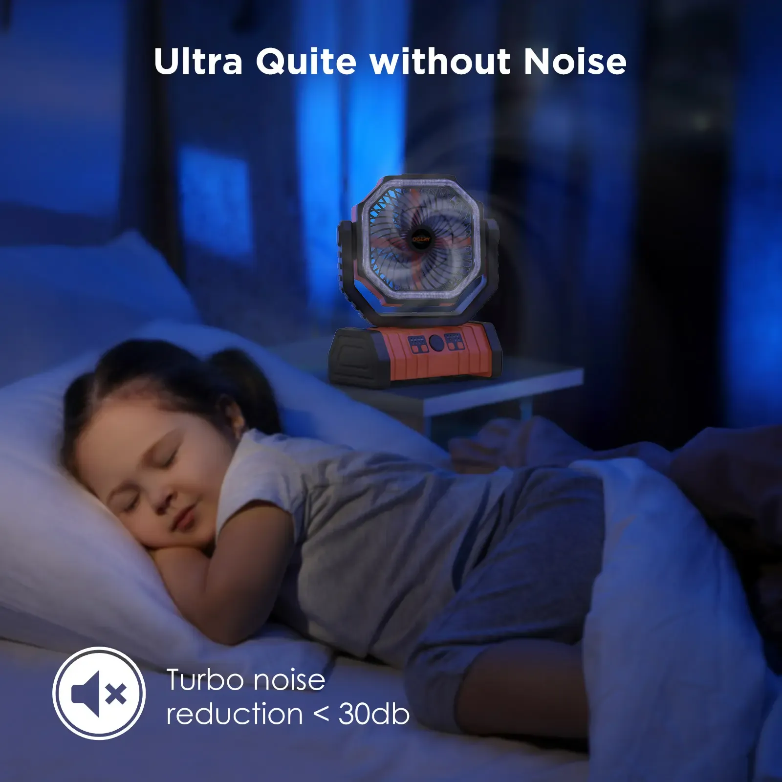 Rechargeable Camping Fan