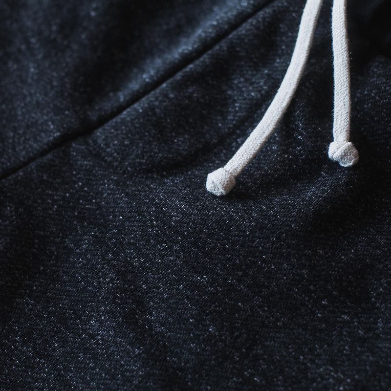 The Men's Apres Sweatpant in Salt and Pepper Fleece