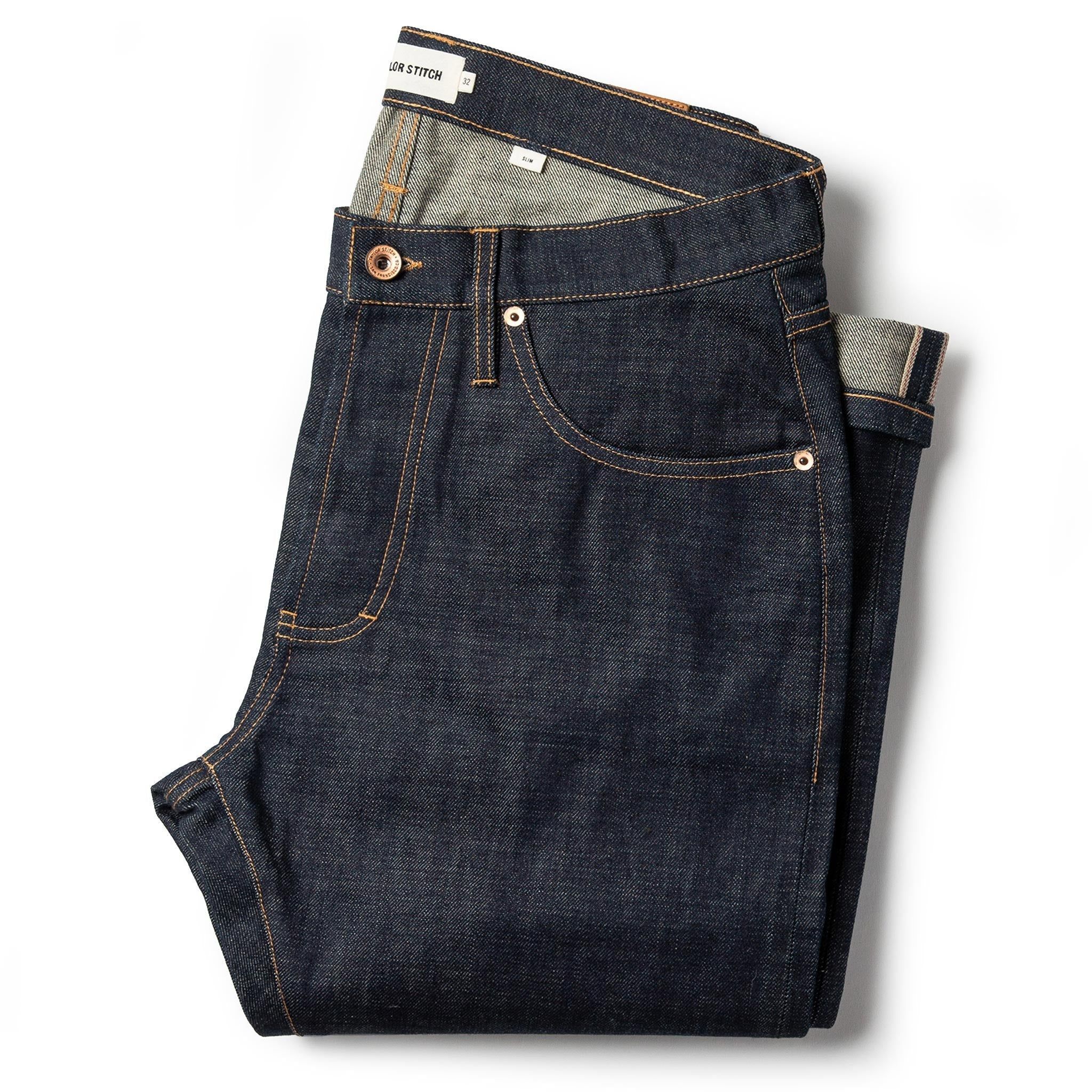 The Slim Jean in Organic Selvage